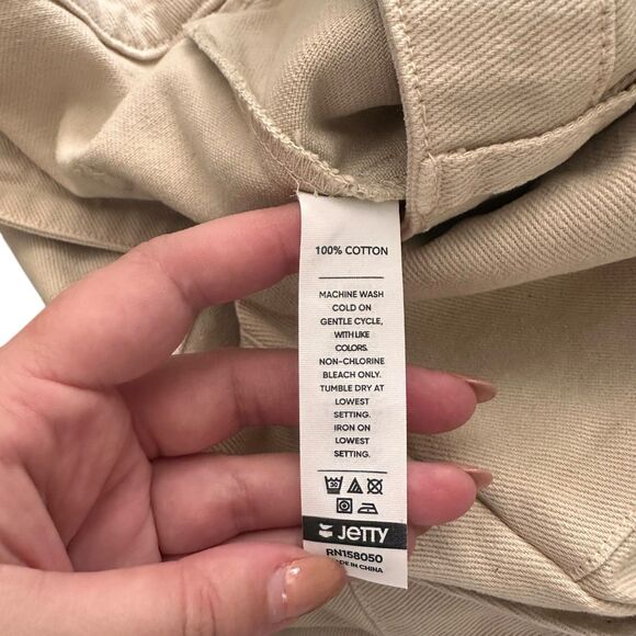 JETTY Cargo Straight Fit‎ Pant Beige Size 25 - Picture 6 of 6